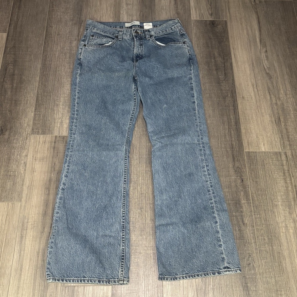 Vintage GAP Women's Flare Ankle Denim Jeans Size 6 (30x28) MADE IN USA 90s